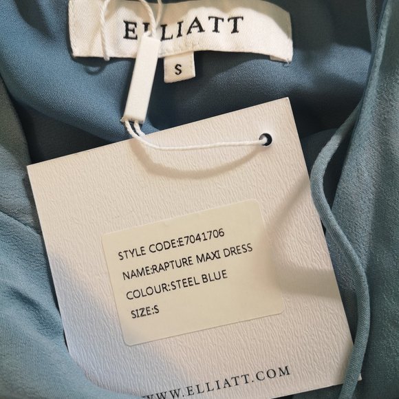 NEW - ELLIATT - Rapture Sleeveless Ruffle Slip Long Maxi Dress - Picture 7 of 9